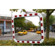 Miroir routier multi-usages UNI SIG - Avec bandes réfléchissantes - Dan Mirror