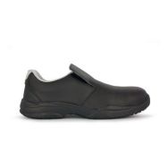 Mocassin de sécurité cuisine antidérapant noir, pointure 42