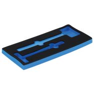 Module 1/3 vide pour 1 massette et 1 maillet - Manutan