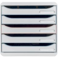 Module classement Big Box Plus 5 tiroirs Autentik - Exacompta