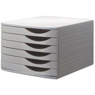 Module de classement Re-Solution Class'box 6 tiroirs - gris
