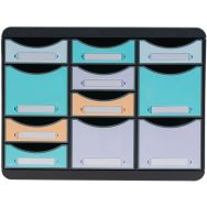 Module de classement Storebox Multi 11 tiroirs Aquarel