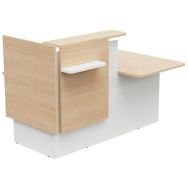 Module indépendant PMR à gauche L171xP86,5/111 cm