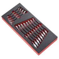 Module mousse de 12 clés mixtes en pouces