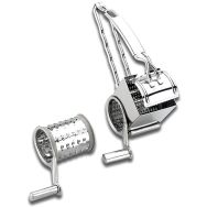 Moulin rape 2 tambours inox