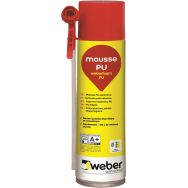 Mousse expansive base PU - weberfoam PU 750 ml