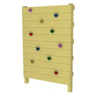 Mur d'escalade bois scellement direct