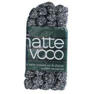 Natte tressée paille de fer moyen - Vocco