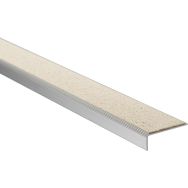 Nez de marche cornière minéral Proople - 59x20x1150mm - Wattelez