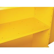 Niveau supplementaire jaune pour armoire de surete 200l