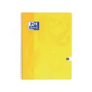 OXFORD Cahier Color Life 24x32cm Petits Carreaux 5mm 100 Pages Reliure Intégrale Couverture Carte Coloris Assortis