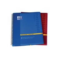 OXFORD Cahier Enseignants Professeur Principal A4+ Réglure Spécifique 156 Pages Reliure Intégrale Coloris Assortis