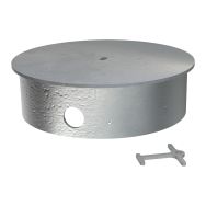 Obturateur potelets/barrières - galvanisé - Buton Design