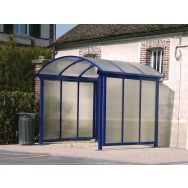Option bardage abris toiture cintrée - Larbaletier
