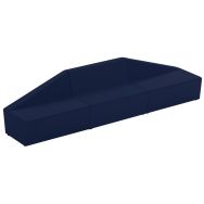 Pack 3 chauffeuses Maldiv enduit PVC - Sokoa