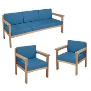 Pack Autize : 1 Canapé 3 places + 2 fauteuils - Manutan Expert