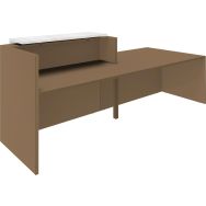 Pack Azura : Banque accueil module haut module bas top - Quadrifoglio