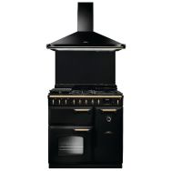 Pack Piano de cuisson + hotte + crédence CLDL90DFPGBL/AB-FP -Falcon