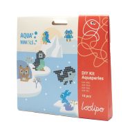 Pack aquaperles Aqua'nimals 1500 pièces 5x5 mm 5 couleurs assorties +10 modèles