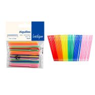 Pack de 32 aiguilles en plastique - 7 x 0,2 cm