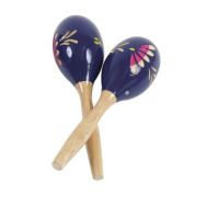 Paire de maracas violettes pour enfants - Fuzeau