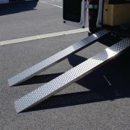 Paire de rampes de chargement en aluminium 150 cm