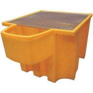 Palette de rétention avec soutirage - 1100 L