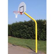 Panier basket fixation sol hauteur fixe déport 1,2m Metaluplast
