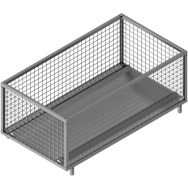 Panier grillagé pour le stockage d‘accessories
