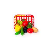 Panier plastique de 12 légumes assortis