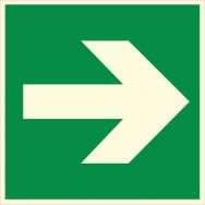 Panneau - flêche direction -