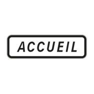 Panneau Accueil 800x250 mm - Aximum