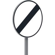 Panneau B31 fin des interdictions précdt signalées - Taliaplast