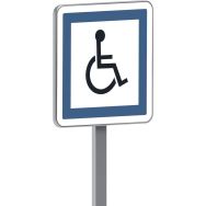 Panneau CE14 accès aux personnes mobilité réduite - Taliaplast