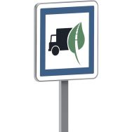 Panneau CE51 point du réseau distribution écotaxe - Taliaplast