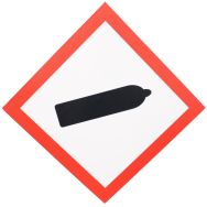 Panneau CLP - Gaz comprimé - PVC - 120x120 mm