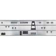 Panneau Mural x 3 + 44 Clips