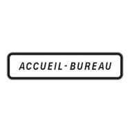 Panneau accueil bureau 1000x250 mm - Aximum