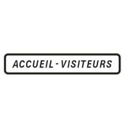 Panneau accueil visiteurs 1300x250 mm - Aximum
