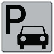 Panneau d’information standardisé ISO 7001 'parking'