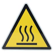 Panneau danger - Surface chaude - PVC - Manutan Expert