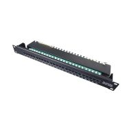 Panneau de brassage téléphonie 25 ports câblage 4/5 et 6/3