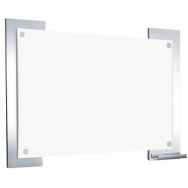 Panneau d'informations Look - H:84 cm x L: 106 cm - Argent