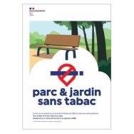 Panneau interdiction de fumer A3 - Kaptorama