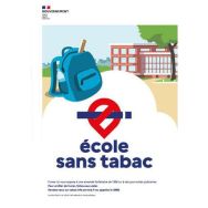 Panneau interdiction de fumer PVC - Kaptorama