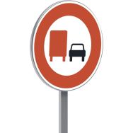 Panneau permanent B3a interdiction au plus 3,5t doubler - Taliaplast