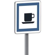 Panneau permanent CE18 établissement débit de boissons - Taliaplast