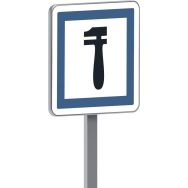 Panneau permanent CE28 poste de dépannage - Taliaplast