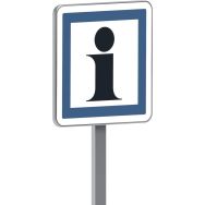 Panneau permanent CE3a services ou activités touristiques - Taliaplast