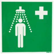 Panneau photoluminescent - ''Douche de sécurité''- Rigide